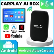 2+8GB Wired to Wireless Carplay+ Wireless Android Auto + Wired Android Auto with SD Card Music,Suppo