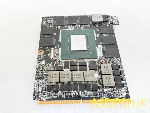 for Msi GT73VR 7RF gt75 gt75vr gtx83 gtx83vr gtx 1080m 8GB Video Card MS-1W1b1 test ok