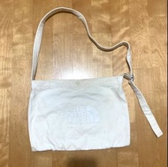 The north Face tote bag 米白色 托特包 斜背包 包包
