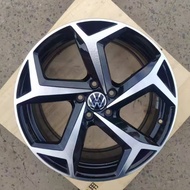 Rim roda berbentuk cakar ayam bersaiz 16-inci, 17-inci, 18-inci, 19-inci untuk Tiguan, Golf, CC, Sag