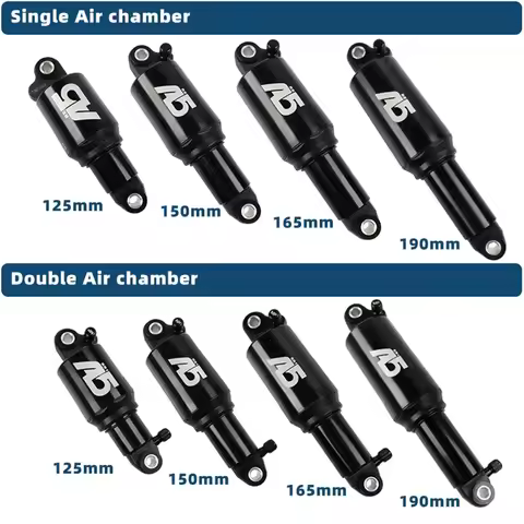 Ks A5 Rr1 Rear Shock 125 150 165 190 MM Exa Form Ultralight Air Pressure Absorber For Bicycle Solo/D