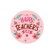 Teacher Day Sticker Mirrorkote sticker 教师节贴纸