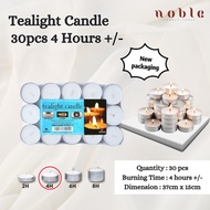 Tealight Candle 30pcs (4hrs±) [High Quality]