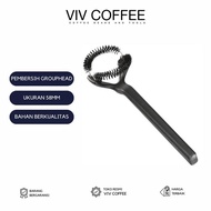 MESIN - Espresso Brush Group Head 58Mm Coffee Machine Cleaning Brush