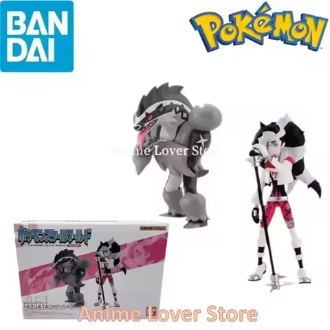 Bandai Original Shokugan POKEMON Scale World Galar Region Piers Obstagoon Anime Figures Toys Collect