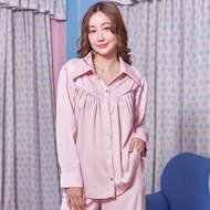 Friday Attire เสื้อเชิ้ตแขนยาวตัดต่อหน้า (FT-076)