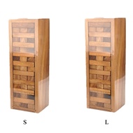 P.K.YO-Wood Tumbling Tower Game - Perfect for Party Games Outdoor Games for Adults and Family Classi
