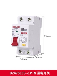 Bộ Bảo Vệ Chống Rò Rỉ Delixi DZ47SLES 2P 1P 63A 3P+N 4P 1 Năm Bảo Hành Bộ Điều Khiển Điện Từ Tính Cô