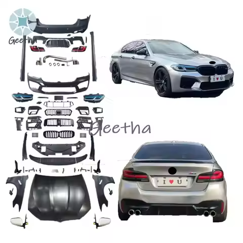 Auto accessories upgrade to 2021 G30/38 M5/m5 cs style body kit for bmw 5 series F10/18