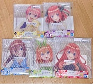全新未拆 萬代 五等分的花嫁  bandai 五等分的新娘 和你度過的特別之日 日版  抽賞 H賞 一番賞半身大立牌 B賞中野一花 C賞中野二乃 D賞中野三玖 E賞中野四葉 F賞中野五月 G賞