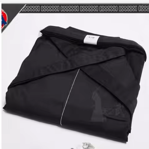 High Quality Kendo Iaido Aikido Hakama Black Martial Arts Uniform Sportswear Dobok Free Shipping