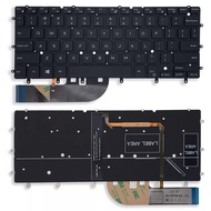 US Laptop Keyboard for DELL XPS 13 9343 13 9350 13 9360 DKDXH no pointer with backlight