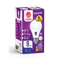 Toyama 9 Watt White LED Lamp (9Watt Replacement 9 W 9 Watt)