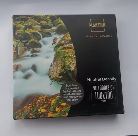 Benro Master 100mm Neutral Density ND16 ND64 ND256 ND1000 ND32000 ND1.8 ND3.0 Square Filter Optical 