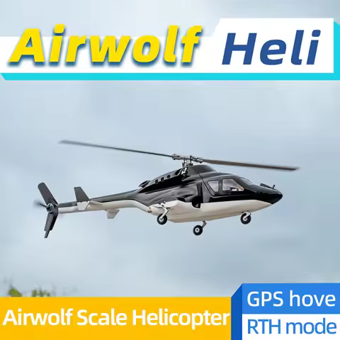 FLY WING Airwolf FW450 V3 6CH Scale RC Helicopter RTF