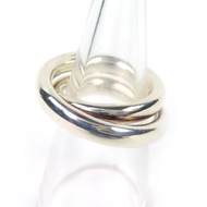 แหวน HERMES Vertiges รุ่น 2025 เงินแท้ 925 ขนาด 52 (เทียบเท่าไซส์ญี่ปุ่น 12) สภาพเยี่ยม ผลิตในอิตาลี