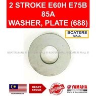 YAMAHA OUTBOARD 90201-11M22 WASHER PLATE (688) 2 STROKE E60H E75B 85A - BOATERS MALL