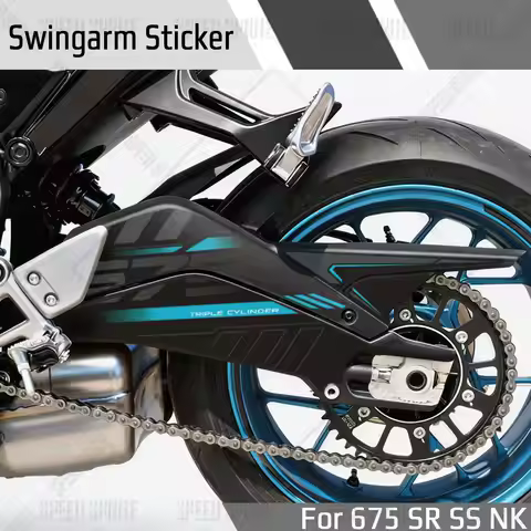 For CFMOTO 675SR 675SS 675SR-R 675NK 2025 2026 Motorcycle Swingarm Sticker Rotating Shaft Protection