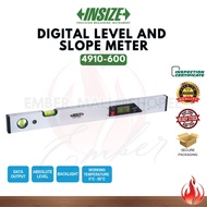 INSIZE Digital Level and Slope Meter 4910-600 {0-360 (90 x4)}