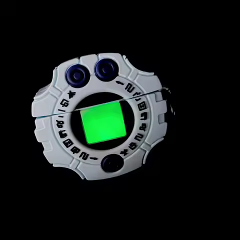 For Airpods Pro 3 Case,3D Luminous Digimon Silicone Earphone Cover For Airpods Pro 2/4 3 2 1 Case Co