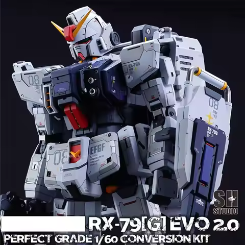 Not Colored SH STUDIO PG 1/60 RX-79G 2.0 Land Combat Gundam GK Resin Modified Assembled Plastic Mode