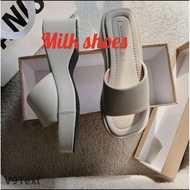 (Thin and skinny feet go down in size, rough feet increase in size) Women's Bread Sandals 6 cm High,