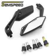 SEMSPEED For Kawasaki ZX1400 ZZR1400 GTR1400 Versys 1000 650 Z125 Z250 Z300 Z400 Z650 Z750 Z750S Z800 Z900 Z1000 Ninja 250 300 650 ZX6R ZX10R ZX636 CNC Side Rear View Rearview Mirrors