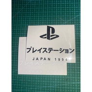 Cutting sticker sticker Logo PlayStation PS 1 Japan 1994