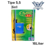 Tn/ Cba 16 Liter Tipe 5,5 Sprayer Elektrik 16 Liter Alat Semprot Cba