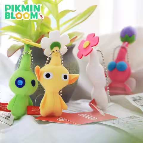New Authentic Paradise Center Limited Edition Pikmin Peripheral Pikmin Luminous Mini Plush Pendant K