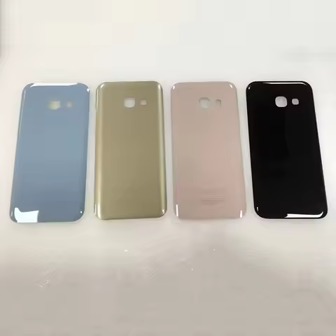 For Samsung A3 2017 A320 SM-A320F A320M A320Y Battery Cover Back Glass Panel Case Housing Protective