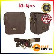 KICKERS ORIGINAL KULIT LEATHER BAG SLING BAG BEG LELAKI BEG PEREMPUAN POUCH BAG MEN WOMEN BRANDED