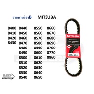 B MITSUBA Groove Belt (Size 8380-8860) With Teeth Tooth