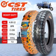 CST 4.00-12 Mini Tractor Tayar Tiga Roda Tricycle Truck Tyre Kebun Tube Tire Forklift 16X4.0 Pneumat