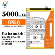 BN5Q Battery For POCO M6 5G / POCO C65 Mobile – 5000mAh