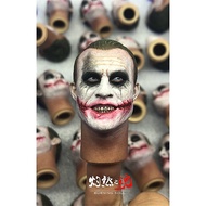 [Special Offer] Ready Stock Hot Spirit 1/6 Batman Joker Robber Joker Head Sculpture Heath Ledger Jok