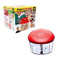 CRANK CHOP 多功能手動拉繩切菜器 絞肉機碎菜機蔬菜料理機 - 清倉價