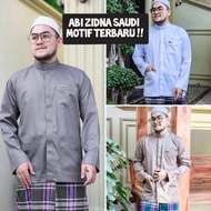 Produk Istimewa Baju Koko Abi Zidna Haibah Saudi Motif Bordir Terbaru