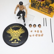 Cross-Border 50th Anniversary Action Figure Bruce Lee Model Figure Toy Gift