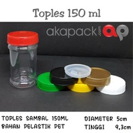 PLASTIC JAR | Sambal Bottle | Spice Jar | Sambal Jar 150 ML