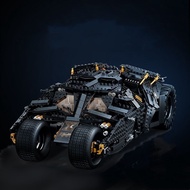 Lion Brand D3007 Marvel Superhero Batmobile 70169 Small Particle Assembled Building Block Toy 8366