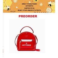PREORDER BEG00466  : KATE SPADE NOVELTY COLLECTION Valentines Day Mailbox Crossbody Bag (WAITING TIME 4-6WKS)