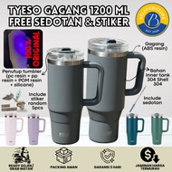 Tyeso Tumbler Stainless Steel Handle 1200ML JUMBO Tyeso Tumbler Handle Stainless 1200ML Original Tye