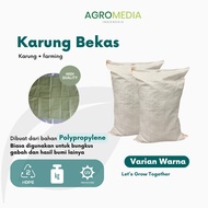 karung plastik bekas laminasi 50 kg - 25 kg