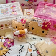Sanrio Sun Tan Gyaru Hello kitty Lottery Skin Label hawaii Keychain