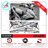 TEM XE NOUVO 4 NV LX (TEM RỜI NOUVO 4 LX) DÁN XE TRẮNG