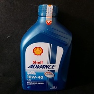 WONY Shell Oil 4T AX7 10W-40 Shell - 0.8Liter