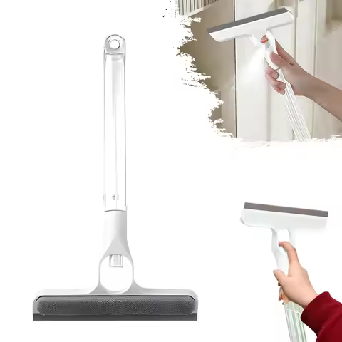 3-in-1 Handheld Window Cleaner, Glass Cleaner, Shower Room Glass Door Cleaning Tool