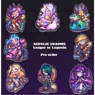 ACRYLIC KEYCHAIN League of Legends | Soraka Morgana Jinx Lux Nami Neeko Hwei Ezreal