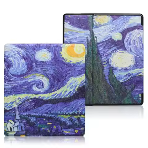 9/10th Gen Smart Cover PU Leather Auto Sleep/Wake 7 inch eReader Folio Case Funda Shockproof for Kin